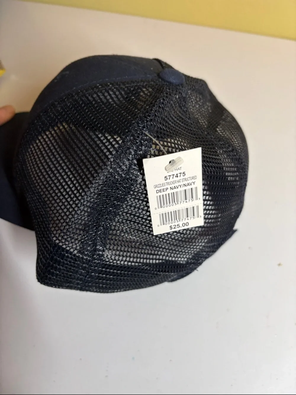 Oak Hall NWT Cotton/Poly Velcro Back Trucker Hat One Size